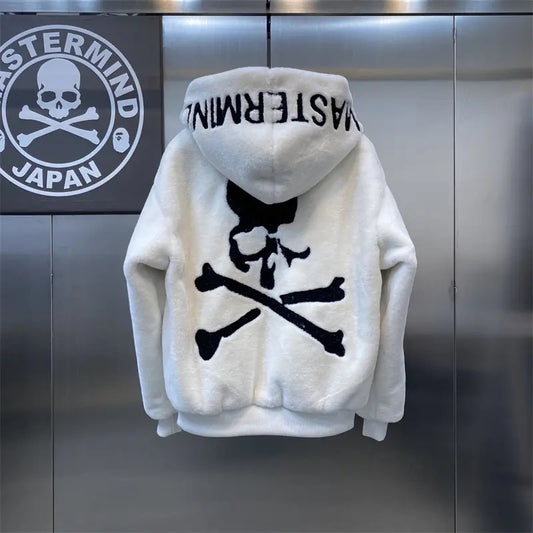 MasterMind Japan Cashmere Hoodie Jacket for Men and Woman