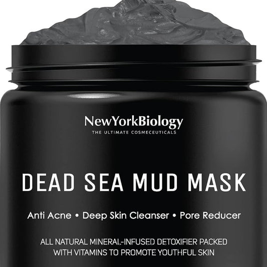 New York Biology Dead Sea Mud Mask for Face and Body - Spa Quality