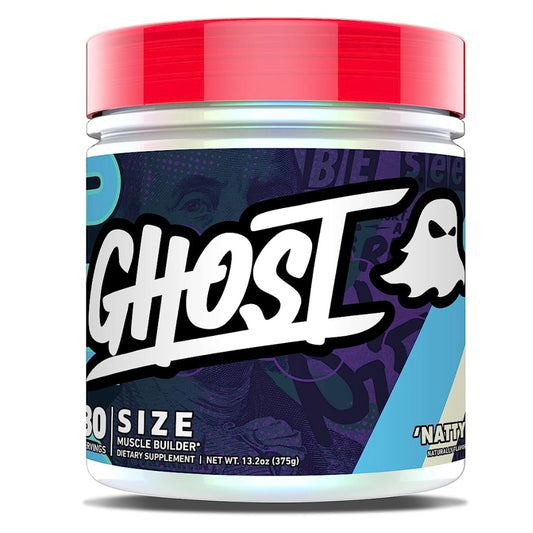 GHOST Size Muscle Builder Dietary Supplement - Natty, 30 Servings