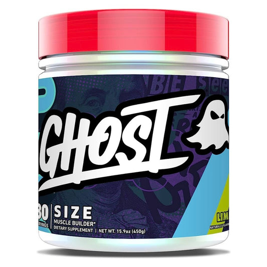 GHOST Size Muscle Builder Dietary Supplement - Lime, 30 Servings